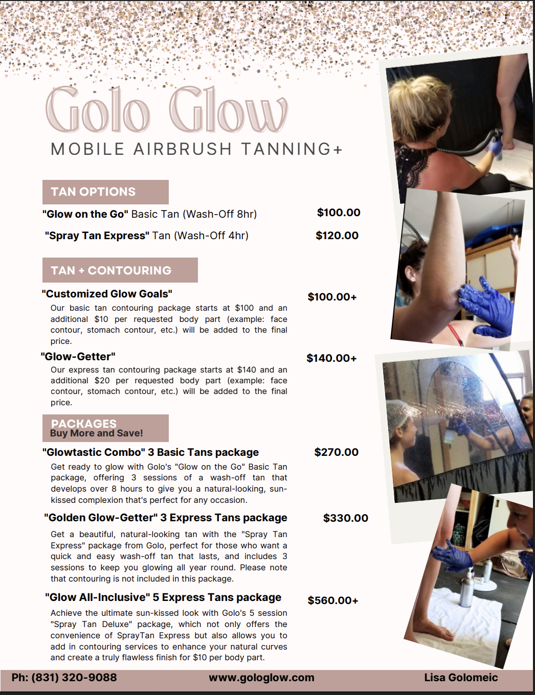 Gologlow Price List